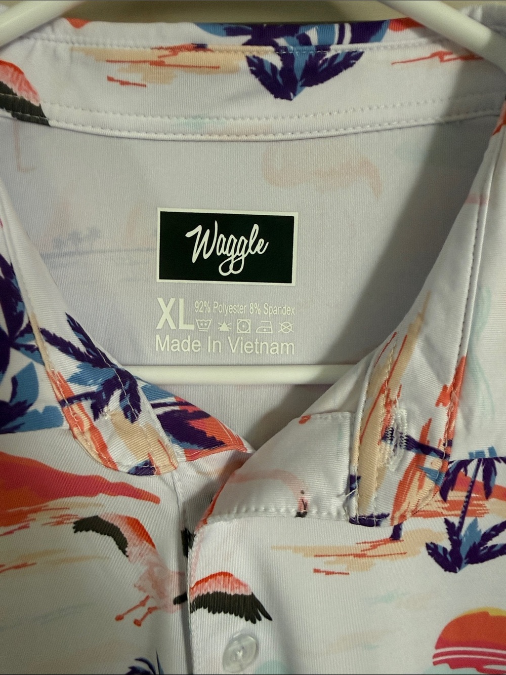 Waggle men’s XL golf polo - Picture 2 of 3
